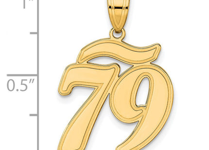 14k Yellow Gold Pendants Style SCN79 - Classique Jewelry Inc.