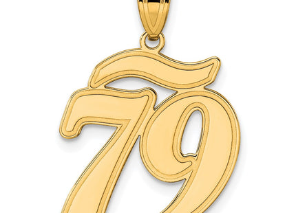 14k Yellow Gold Pendants Style SCN79 - Classique Jewelry Inc.