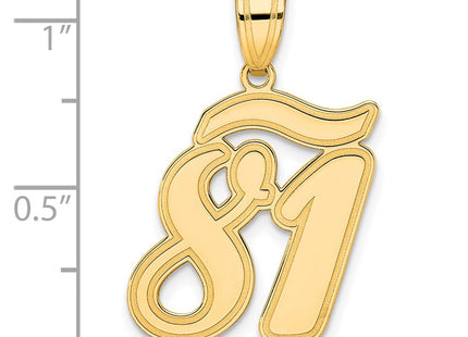14k Yellow Gold Pendants Style SCN81 - Classique Jewelry Inc.