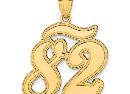 14k Yellow Gold Pendants Style SCN82 - Classique Jewelry Inc.