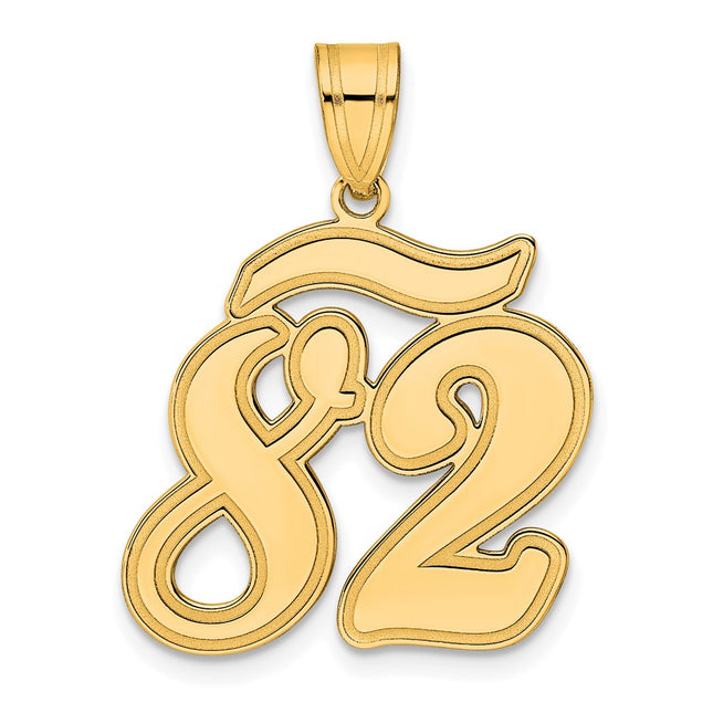 14k Yellow Gold Pendants Style SCN82 - Classique Jewelry Inc.
