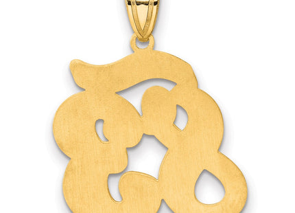 14k Yellow Gold Pendants Style SCN83 - Classique Jewelry Inc.