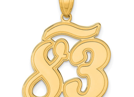 14k Yellow Gold Pendants Style SCN83 - Classique Jewelry Inc.