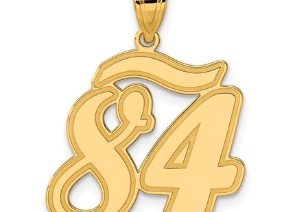 14k Yellow Gold Pendants Style SCN84 - Classique Jewelry Inc.