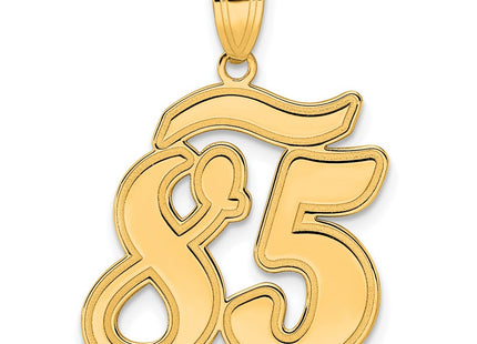 14k Yellow Gold Pendants Style SCN85 - Classique Jewelry Inc.