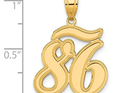 14k Yellow Gold Pendants Style SCN86 - Classique Jewelry Inc.