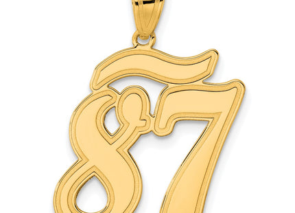 14k Yellow Gold Pendants Style SCN87 - Classique Jewelry Inc.