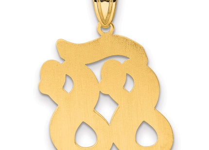 14k Yellow Gold Pendants Style SCN88 - Classique Jewelry Inc.