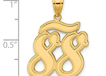 14k Yellow Gold Pendants Style SCN88 - Classique Jewelry Inc.