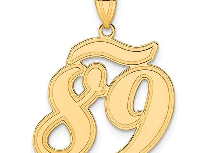 14k Yellow Gold Pendants Style SCN89 - Classique Jewelry Inc.