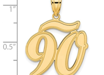 14k Yellow Gold Pendants Style SCN90 - Classique Jewelry Inc.