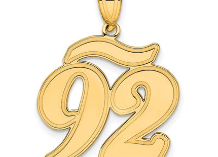 14k Yellow Gold Pendants Style SCN92 - Classique Jewelry Inc.