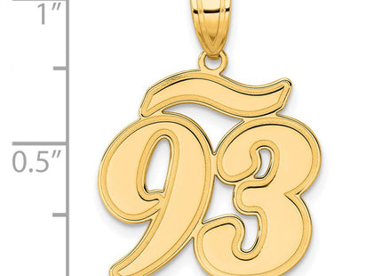 14k Yellow Gold Pendants Style SCN93 - Classique Jewelry Inc.