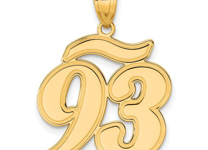14k Yellow Gold Pendants Style SCN93 - Classique Jewelry Inc.