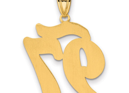 14k Yellow Gold Pendants Style SCN97 - Classique Jewelry Inc.