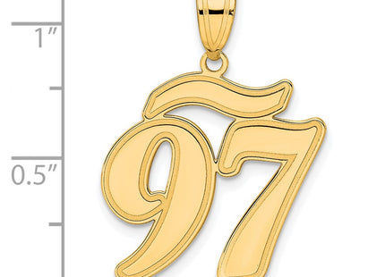14k Yellow Gold Pendants Style SCN97 - Classique Jewelry Inc.