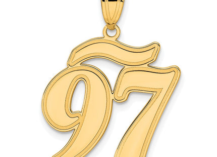 14k Yellow Gold Pendants Style SCN97 - Classique Jewelry Inc.