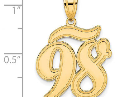 14k Yellow Gold Pendants Style SCN98 - Classique Jewelry Inc.
