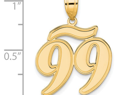 14k Yellow Gold Pendants Style SCN99 - Classique Jewelry Inc.