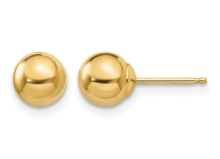 14K gold earrings