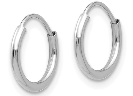 14k White Gold Earrings Style SE1292 - Classique Jewelry Inc.