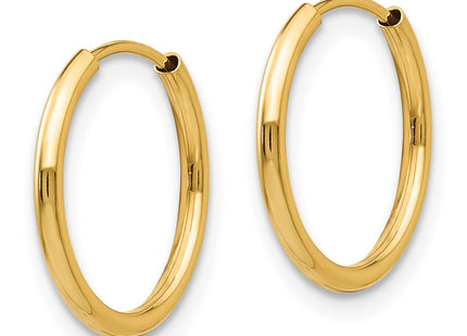 14k Yellow Gold Earrings Style SE1293 - Classique Jewelry Inc.