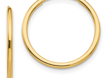 14k Yellow Gold Earrings Style SE1293 - Classique Jewelry Inc.