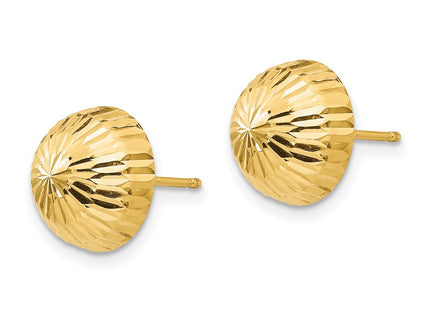 14k Yellow Gold Earrings Style SE131 - Classique Jewelry Inc.