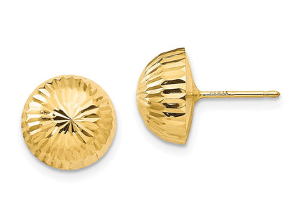 14k Yellow Gold Earrings Style SE131 - Classique Jewelry Inc.