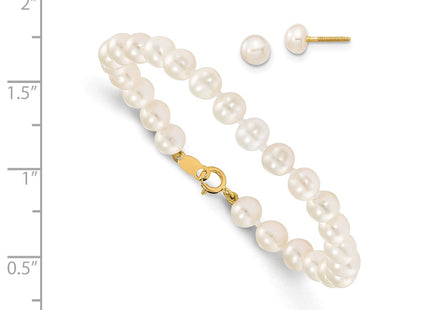 14k Yellow Gold Earrings Style SE1338 - Classique Jewelry Inc.