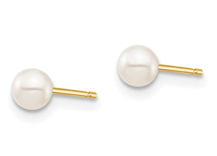 14k Yellow Gold Earrings Style SE134 - Classique Jewelry Inc.