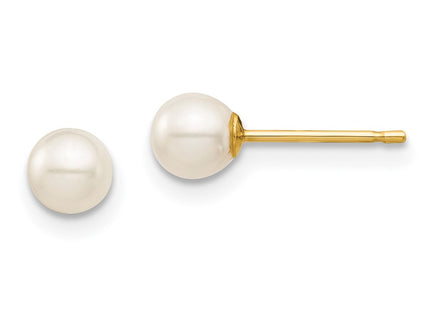 14k Yellow Gold Earrings Style SE135 - Classique Jewelry Inc.