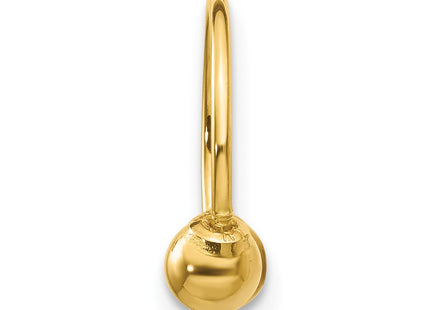14k Yellow Gold Earrings Style SE1376 - Classique Jewelry Inc.