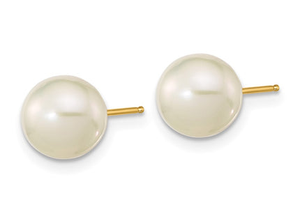 14k Yellow Gold Earrings Style SE138 - Classique Jewelry Inc.