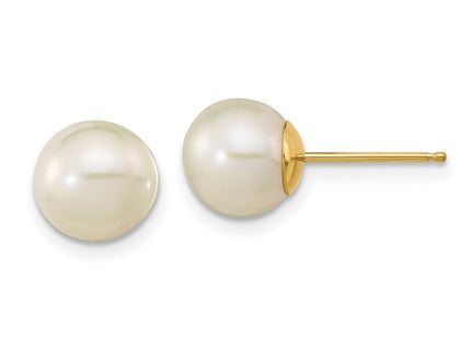 14k Yellow Gold Earrings Style SE138 - Classique Jewelry Inc.