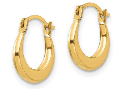 14k Yellow Gold Earrings Style SE1439 - Classique Jewelry Inc.