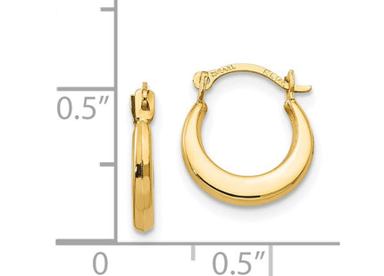 14k Yellow Gold Earrings Style SE1439 - Classique Jewelry Inc.