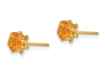 14k Yellow Gold Earrings Style SE181 - Classique Jewelry Inc.