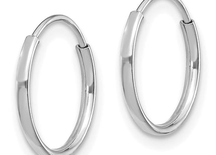 14K gold hoop earrings