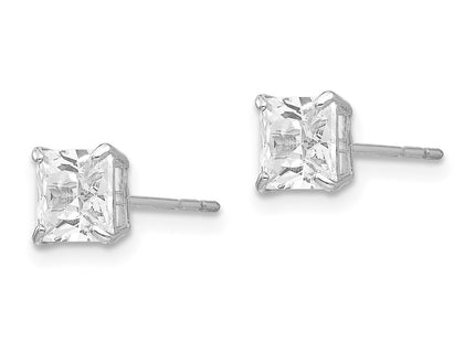 14k White Gold Earrings Style SE1919 - Classique Jewelry Inc.