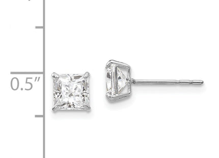 14k White Gold Earrings Style SE1919 - Classique Jewelry Inc.