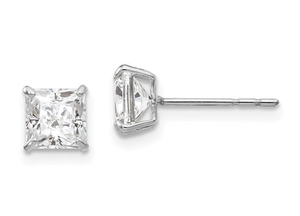 14k White Gold Earrings Style SE1919 - Classique Jewelry Inc.