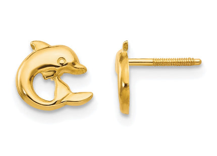 14k Yellow Gold Earrings Style SE2031 - Classique Jewelry Inc.