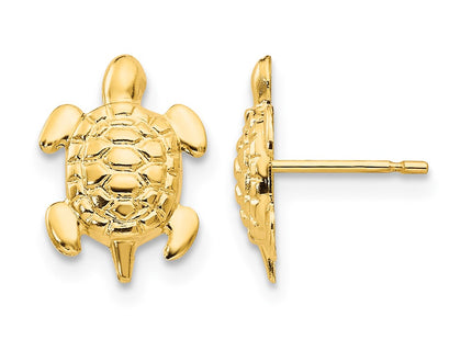 14K gold earrings