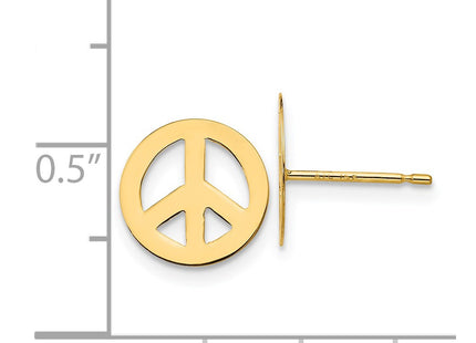 14k Yellow Gold Earrings Style SE2039 - Classique Jewelry Inc.