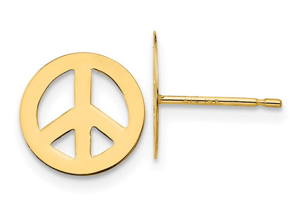 14k Yellow Gold Earrings Style SE2039 - Classique Jewelry Inc.