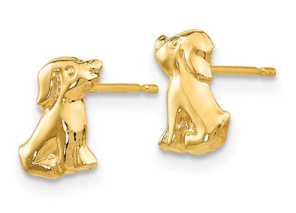 14k Yellow Gold Earrings Style SE2054 - Classique Jewelry Inc.