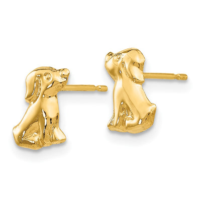 14K Madi K Dog Post Earrings