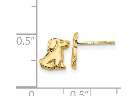 14k Yellow Gold Earrings Style SE2054 - Classique Jewelry Inc.