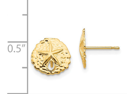 14k Yellow Gold Earrings Style SE2057 - Classique Jewelry Inc.